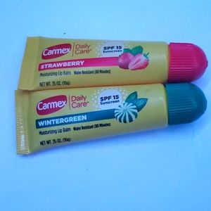 2 pack of Carmex Lip Balm